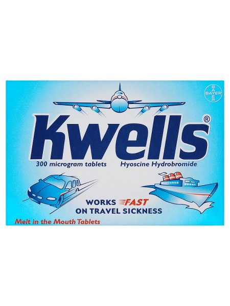 Kwells 300 Microgram Tablets 12 Tablets