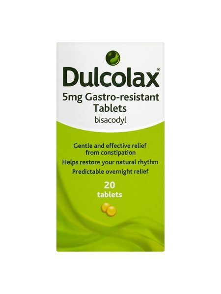 Dulcolax 5mg Gastro-Resistant Tablets 20 Tablets