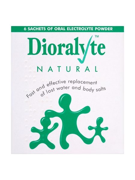 Dioralyte Natural 6 Sachets