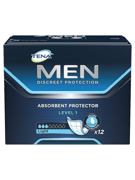 TENA Men Discreet Protection Absorbent Protector Level 1 x 12