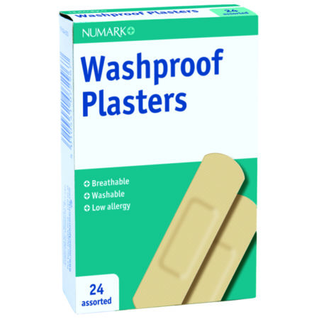 Numark Washproof Plasters