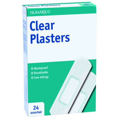 Numark Clear Plasters
