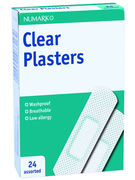 Numark Clear Plasters