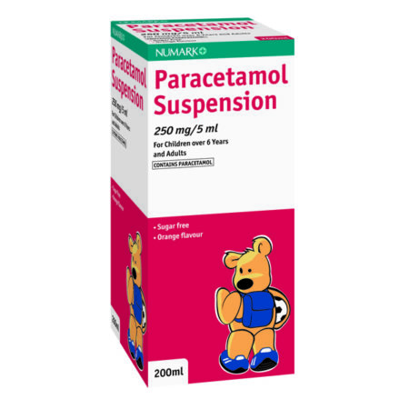 Numark Paracetamol 250mg/5ml Suspension