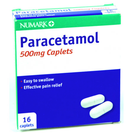 Numark Paracetamol 500mg Caplets