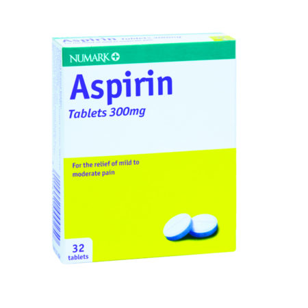 Numark Aspirin 300mg Tablets