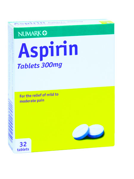 Numark Aspirin 300mg Tablets