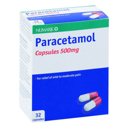Numark Paracetamol 500mg Capsules