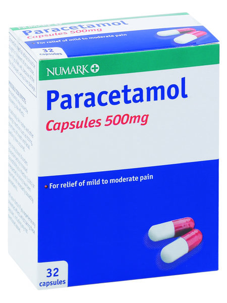 Numark Paracetamol 500mg Capsules