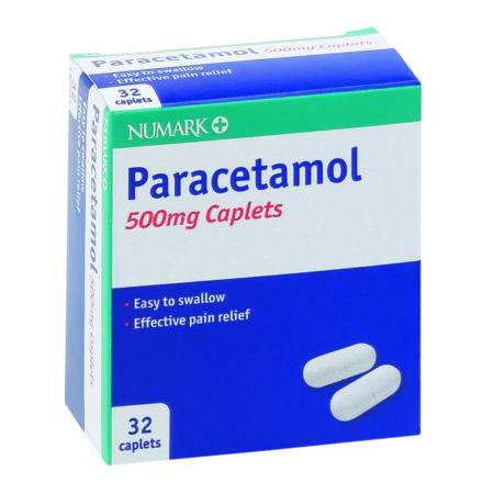 Numark Paracetamol 500mg Caplets