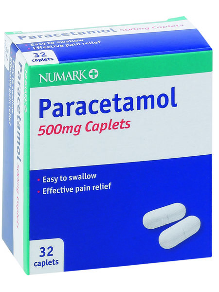 Numark Paracetamol 500mg Caplets