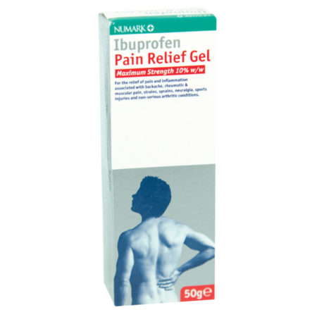 Numark Max Strength Ibuprofen Pain Relief 10% Gel