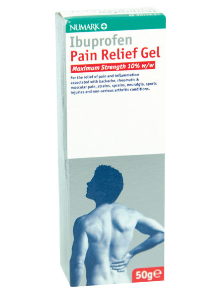 Numark Max Strength Ibuprofen Pain Relief 10% Gel