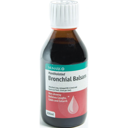 Numark Mentholated Bronchial Balsam