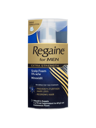 Regaine for Men Extra Strength Scalp Foam 73ml
