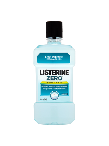 Listerine Zero Mouthwash Mild Mint 500ml