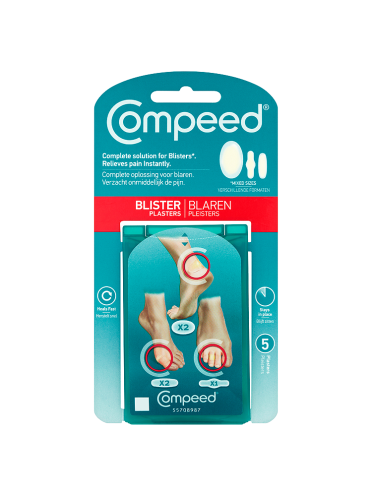 Compeed Blister Plasters 5 Mixed Sizes Plasters