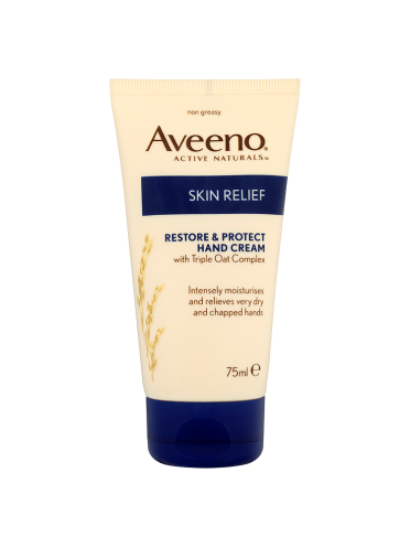 Aveeno Skin Relief Restore & Protect Hand Cream 75ml