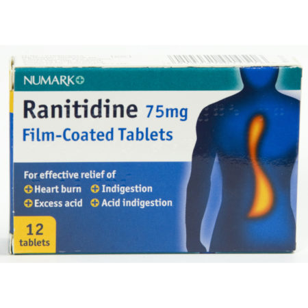 Numark Ranitidine 75mg Film-Coated Tablets
