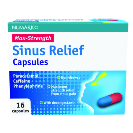 Numark Max Strength Sinus Relief Capsules