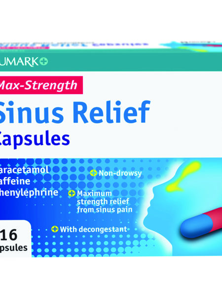 Numark Max Strength Sinus Relief Capsules