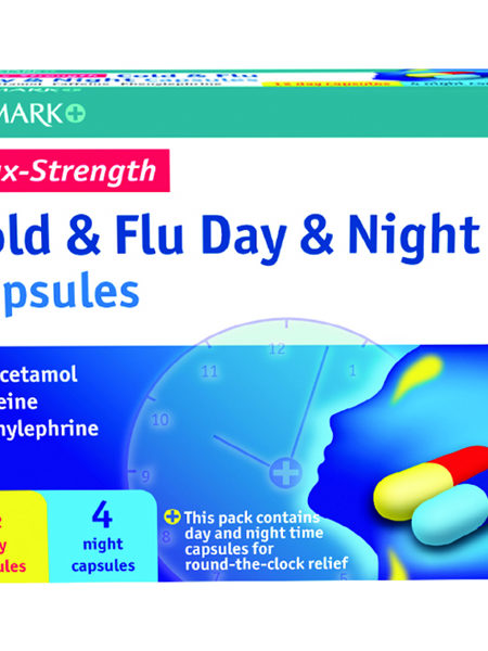 Numark Max Strength Cold & Flu Day & Night Capsules