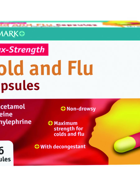Numark Max Strength Cold & Flu Capsules