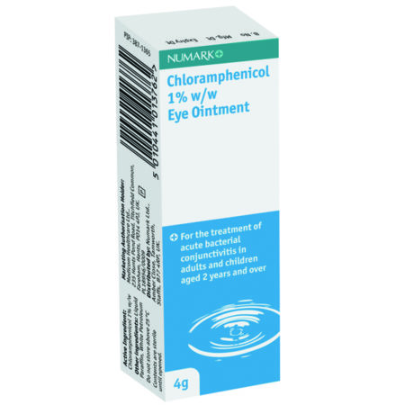 Numark Chloramphenicol 1% Eye Ointment