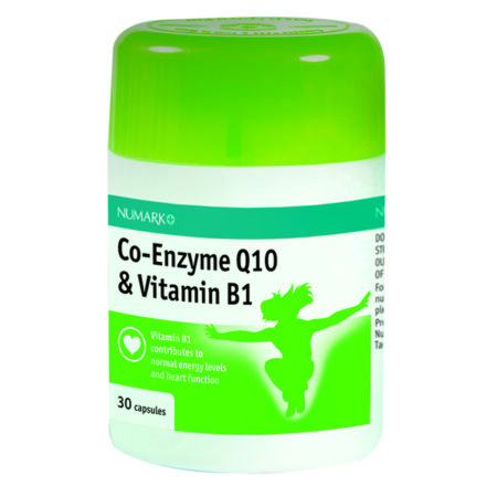 Numark Co-Enzyme Q10 & Vitamin B1 Capsules