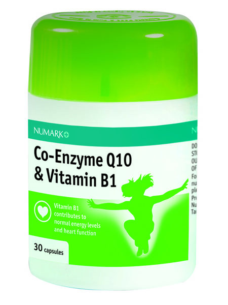 Numark Co-Enzyme Q10 & Vitamin B1 Capsules
