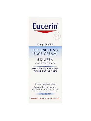 Eucerin Dry Skin Replenishing Face Cream 5% Urea with Lactate 50ml