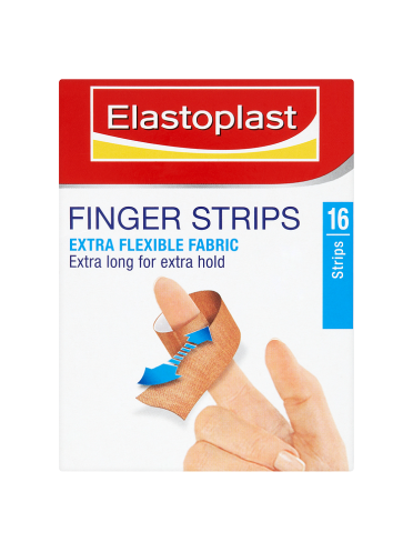 Elastoplast Extra Flexible Fabric Plasters 16 Finger Strips