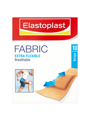 Elastoplast Fabric Extra Flexible 10 Strips