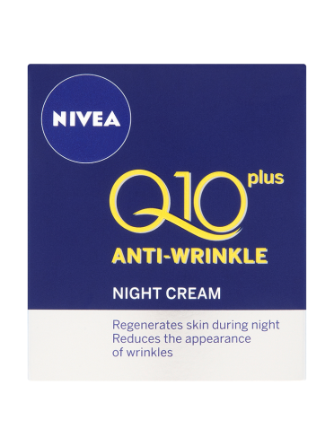 NIVEA Q10 Plus Anti-Wrinkle Night Cream 50ml
