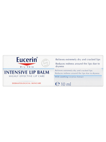Eucerin Dry Skin Sensitive Lip Balm 10ml