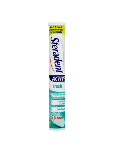 Steradent Active Fresh 30 Tablets