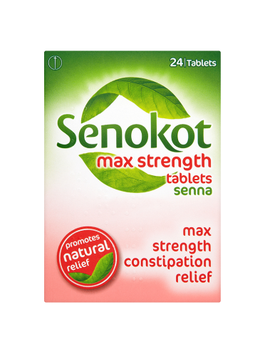 Senokot Max Strength Tablets Senna 24 Tablets