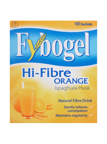 Fybogel Hi-Fibre Orange Natural Fibre Drink 10 Sachets