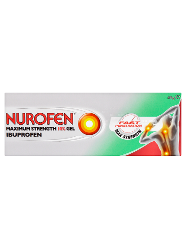 Nurofen Maximum Strength 10% Gel Ibuprofen 40g