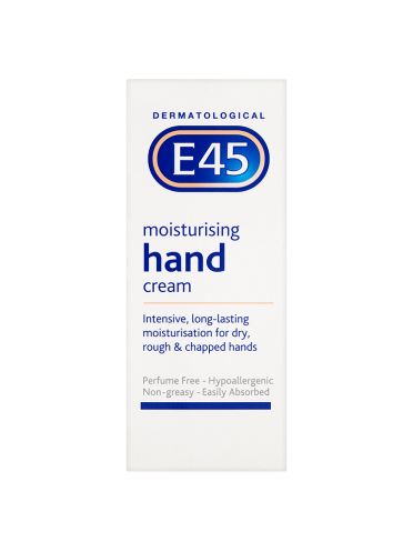 E45 Dermatological Moisturising Hand Cream 50ml