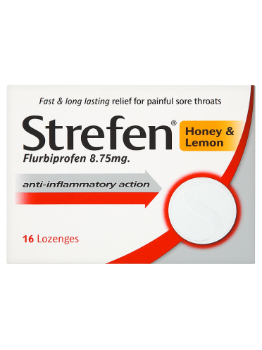 Strefen Honey & Lemon 16 Lozenges