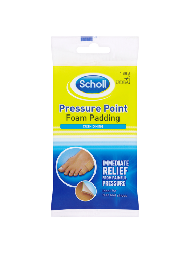 Scholl Pressure Point Foam Padding 1 Sheet