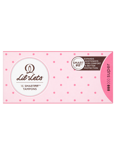 Lil-Lets 16 Smartfit Tampons Super