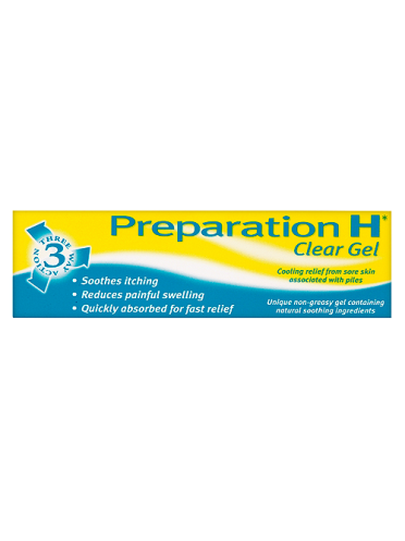 Preparation H Clear Gel 25g