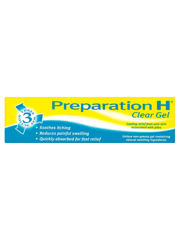 Preparation H Clear Gel 50g