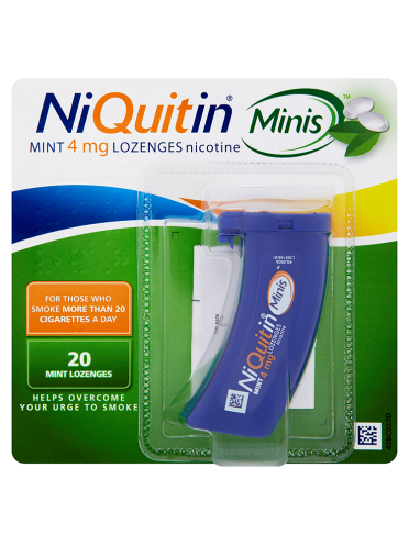 NiQuitin Minis Mint 4mg Lozenges 20 Lozenges