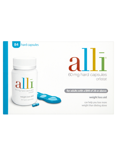 Alli 60mg 84 Hard Capsules