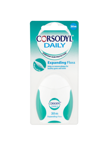 Corsodyl Daily Expanding Floss 30m