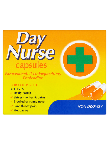 Day Nurse Capsules for Colds & Flu 20 Capsules