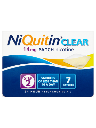 NiQuitin Clear 14mg Patch 24 Hour Step 2 7 Patches